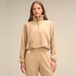 NWT Lululemon Brushed Softstreme Half‎ Zip